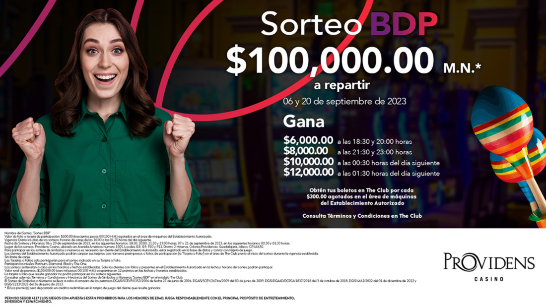 Sorteo BDP