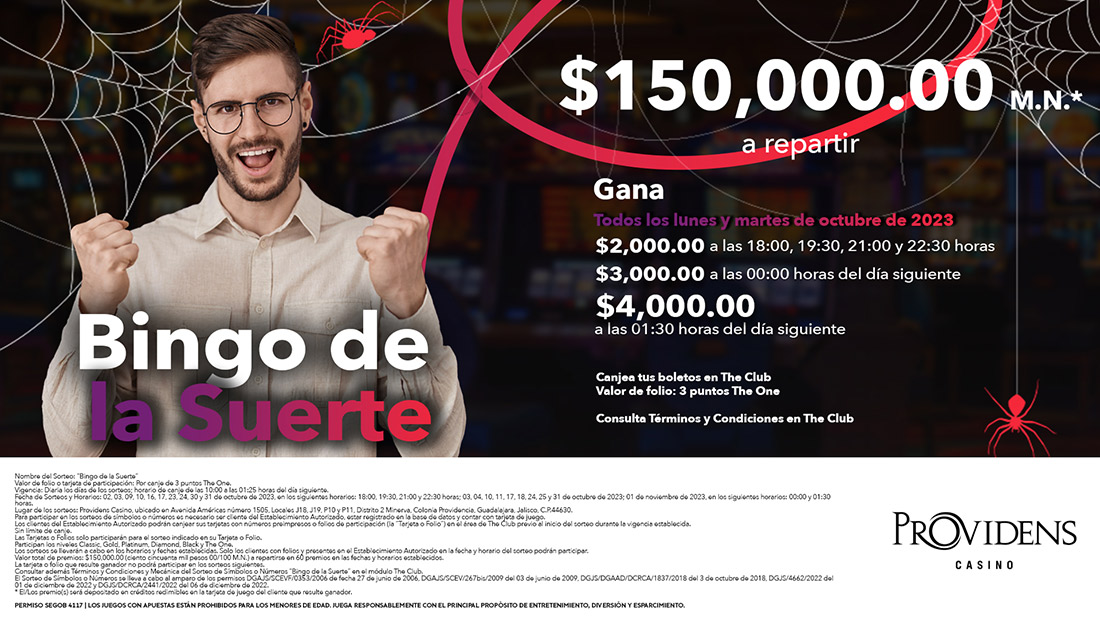 Sorteo Bingo de la Suerte